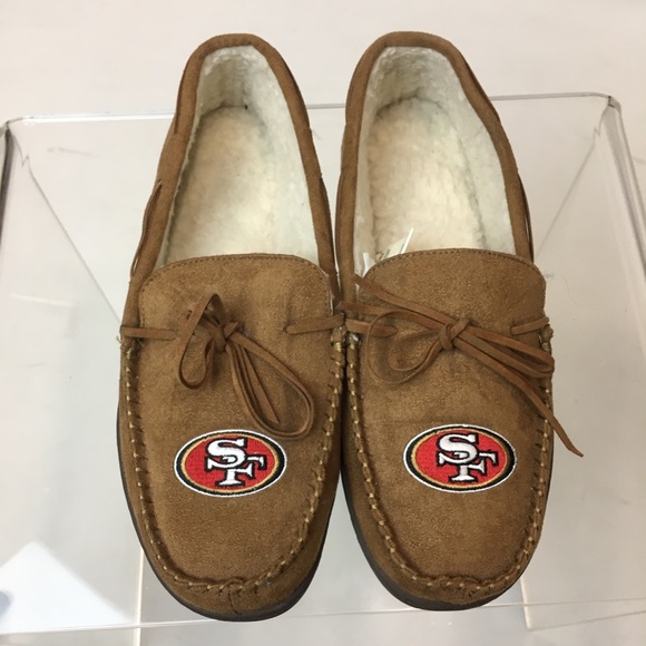 cowboys moccasin slippers